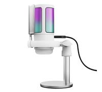 Micrófono Gaming Trust Gaming GXT 238 Auron 26082/ USB/ Blanco