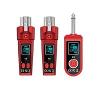 Micrófono UHF Inalámbrico, Convertidor Dinámico de Condensador, Transmisor y Receptor XLR Universal para Micrófono, Mezclador de Audio y Guitarra.