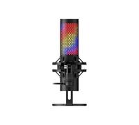 Micrófono USB - HYPERX - QuadCast 2 S - Iluminación RGB - Toca para silenciar - Streaming/Podcasting