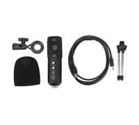 Micrófono USB premium para podcasters, cantantes y streamers con patrón polar cardioide, cancelación de ruido, compatibilidad plug and play para