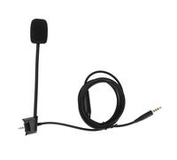 Micrófono versátil para juegos compatible con QC45, patrón polar cardioide unidireccional, que garantiza una comunicación clara en cualquier