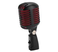 Micrófono Vocal Dinámico Retro Clásico, Micrófono Cardioide Profesional para Actuaciones en Vivo, Micrófono de Estudio de Estilo Antiguo, Grabación Vocal para KTV, Puesta en