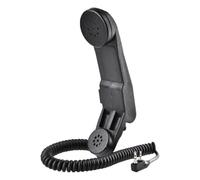 Micrófono Walkie Talkie tipo K, estilo militar, altavoz de mano, práctico receptor de interfono para UV5R UV6R UV82HX DM5R Plus | Uso para trabajo de campo de patrulla, configuración de comunicación
