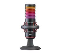 Woxter Mic Studio 70 RGB Micrófono de Condensador para Streaming Negro