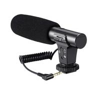 Micrófonos de cámara de estudio, dos tecnologías, 5 m, rango de recogida, construcción de ABS, para filmación documental, entrevistas, micrófonos