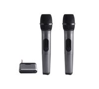 Micrófonos Inalámbricos Digitales, Batería Recargable, Voz Clara, Conexión Estable de 2,4 GHz, para Todos los Altavoces PartyBox, 1 Kit.
