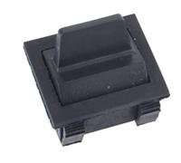 Microinterruptor, 2 piezas Interruptor de paleta ON-OFF 4 pines 15A 250VAC /20A 125VAC(Black)