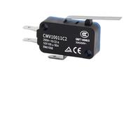 Microinterruptor CMV100D V15 Interruptor de límite pequeño, uno abierto y otro cerrado, microinterruptor de límite pequeño, 10 A, 250 V, 380 V(CMV101D)