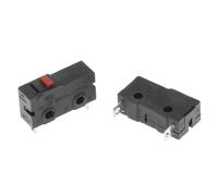 Microinterruptor de contacto de cobre, 5 A, 125/250 V, mini interruptor de límite No NC, 2/3 polos, barra de arco de rodillo rápido, interruptor de botón rápido (normalmente cerrado Nc, 5 unidades)