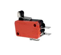 Microinterruptor de límite RV-165-1C25 16a Microinterruptor de palanca de rodillo corto V-155-1C25 Control de palanca de rodillo de bisagra corta