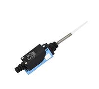Microinterruptor límite momentáneo a prueba de agua, interruptor acción rápida reinicio automático 250 V 6A aleación de zinc doble bucle + plástico reforzado (En BM-8166)