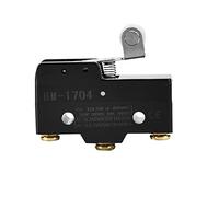 Microinterruptor Momentáneo Pequeño Recorrido, Interruptor de Acción Instantánea BM - 1704 - Contactos de Plata, Alta Conductividad, Uso en Equipos Eléctricos (Un BM-1704)