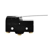 Microinterruptor Momentáneo Pequeño Recorrido, Interruptor de Acción Instantánea BM - 1704 - Contactos de Plata, Alta Conductividad, Uso en Equipos Eléctricos (Un BM-1701)
