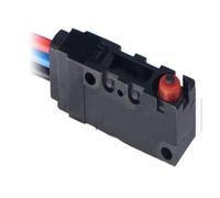 Microinterruptor pequeño límite uno abierto cerrado con botón de rodillo alambre(ZC-D2VW-5-1M)