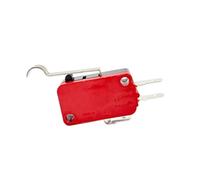 Microinterruptor V-164-1C25 250 V CA 1-21 A Interruptor de límite de recorrido Palanca Rodillo Interruptor de seguridad tipo mini de alta precisión de acción.