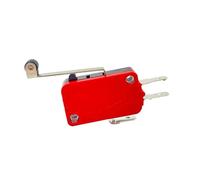 Microinterruptor V-166-1C25 250 V CA 1-21 A Interruptor de límite de recorrido Palanca Rodillo Interruptor de seguridad tipo mini de alta precisión de acción.