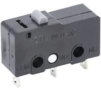Microinterruptores Botón de interruptor alimentación 10 PCS Microinterruptor 2/3 pines NO/NC Mini límite 5A 250VAC KW11-3Z Palanca arco rodillo acción rápida(3p With Nail)