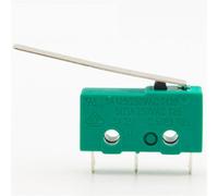 Microinterruptores táctiles de 3 pines, NO+NC, 3 A/5 A, 125 V CA, 250 V CA, miniinterruptores de límite con palanca de 29 mm, 10 unidades
