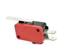 Microinterruptores V-15 V-151 V-152 V-153 V-154 V-155 V-156-1C25 Microinterruptor 16A 250VAC SPDT Interruptor de límite recorrido momentáneo 1NO1NC Rodillo palanca(V-152-1c25,5pcs)