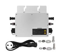 Microinversor de conexión a Red Solar de 700 W - Seguimiento de energía MPPT - Cable de alimentación y Enchufe Estadounidense de 110 V - Clasificación IP65 para Sistemas de