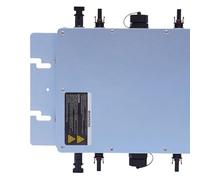 Microinversor Solar, Inversor MPPT, Convertidor DC-AC, IP65, Cr | Paneles 30 V-36 V, cubo 220 V, balcón, jardín, autoconsumo, superponible, aleación de aluminio, kit completo