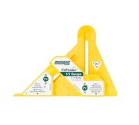 MICROJIG FitFinder FN12 - Buscador de punto central rápido y preciso para materiales de carpintería de hasta 3 pulgadas de grosor, perfecto para cortes precisos, carpintería, sierra de mesa, enrutador