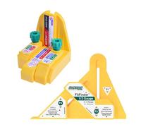 MICROJIG FN12 Fitfinder ½ Buscador de espesor de material con DS-333 Matchfit Dado Stop Pro (FN12+MF-1004)