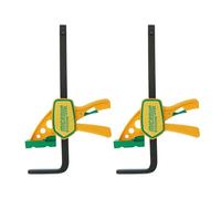 MICROJIG MatchFit Grr-Rip, paquete de 2 - Compatible con pista de cola de milano, abrazaderas de cola de milano de acción de compresión para plantillas, trineos, bancos de trabajo, DVC-625QCK2,