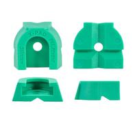 MICROJIG Matchfit X-PAD-K4 X-Pad accesorio nuevo 4 piezas, color verde