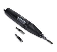 MicroLux® - Cincel en miniatura de 110 V, ciclo de trabajo 50/50, alta calidad, fabricado en Japón, tallar madera dura, madera blanda, vinilo, plástico suave, tablero de espuma, goma, cera y mucho más