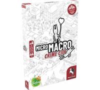 Pegasus Press, MicroMacro: Crime City - Full House, Board Game, Ages 12+, 1-4 Players, 15-45 Minutes Playing Time Multicolor,PEG59061E
