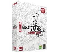 SD GAMES MICROMACRO Crime City - Juego Detectives Ganador As d'Or Mejor Juego 2021, Mayores 10 Años, 1 a 4 Jugadores