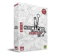 MICROMACRO Crime City - Juego Detectives Ganador As d'Or Mejor Juego 2021, Mayores 10 Años, 1 a 4 Jugadores
