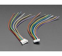 MicroMaker Adafruit Accesorios 1,25 mm Pitch 8-pin Cable Matching Pair - 10 cm Long - Compatible con Molex PicoBlade - SKU 4976