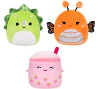 Micromallows SQMM0192 - Juego de 3 minimallows súper Suaves de 6,5 cm (Mony, Tristan, Victoria)
