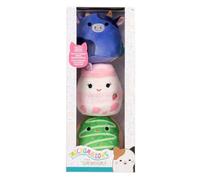 Micromallows SQMM0193 - Pack de 3 minimallows súper Suaves de 6,5 cm (Ingred, Amelie, Daisuke)