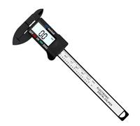 Micrometre Calibrador Vernier digital electrónico de fibra de carbono, herramienta de medición con micrómetro(0-100mm)