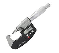 micrómetro, 0-25 mm 0.001 mm Electrónico digital exterior fuera de micrómetro 0-25 mm con extra grande Lcd Herramientas de medición de pantalla Caliper(Type C)