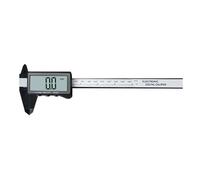 Micrómetro, Calibrador Digital Vernier Digital De 100/150 Mm, Pantalla Completa, Micrómetro Digital For Medición Doméstica, Industrial Y De Joyería. Para bricolaje/hogar(Black 150mm)