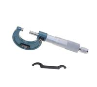 micrómetro, Calibrador micrométrico exterior de precisión de 0 a 25 mm y 0,01 mm con rango y caja