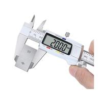 micrómetro, Calibrador Vernier Digital De 6 Pulgadas Y 150 Mm, Micrómetro De Acero Inoxidable, Herramienta De Medición, Regla De Profundidad