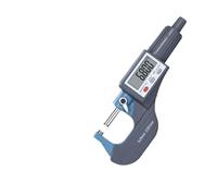 Micrómetro de diámetro exterior con pantalla digital de 0-25/25-50/50-75/100 mm, instrumento de medición electrónico, calibrador de espiral de alta precisión.(50-75mm)
