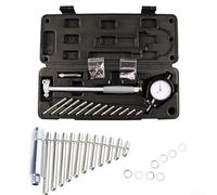 Micrómetro de diámetro interno de acero inoxidable, calibre de 0,01 mm, precisión tipo puente con varillas de medición, rango de 18-35 mm, 35-50 mm, 50-160 mm para una comparación precisa del tamaño y