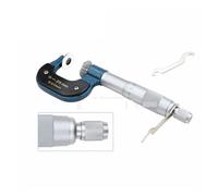 Micrómetro de disco de 0 a 25 mm/0,01 Micrómetros exteriores for medir la longitud de los dientes de engranajes y el espesor del papel Herramienta de medición(75-100mm)