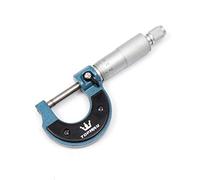 Micrómetro de Exteriores Métrico 0-25mm Alta precisión Ingeniería Metalmecánica y Mecánica de Reparación de Automóviles Herramienta de medición TOPWAY 401302