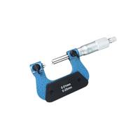 Micrómetro de rosca de tornillo de 0-25 mm, 25-50 mm, calidad industrial con 10 yunques de 50-75 mm, 75-100 mm, micrómetro exterior de 0,01 mm(100-125mm Anvils)