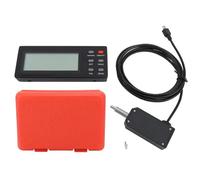 Micrómetro digital, alta precisión, resolución 0.01mm / 0.0005in - Medición exacta, pantalla clara, uso profesional en ingeniería y fabricación