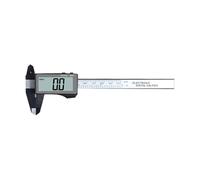 Micrómetro digital Calibrador Digital Vernier Digital De 100/150 Mm, Pantalla Completa, Micrómetro Digital For Medición Doméstica, Industrial Y De Joyería.(Black 100mm -)