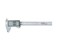 Micrómetro digital Calibrador Digital Vernier Digital De 100/150 Mm, Pantalla Completa, Micrómetro Digital For Medición Doméstica, Industrial Y De Joyería.(Silver 150mm)