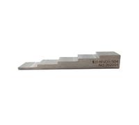 Micrómetro Digital, Cuña escalonada de bloque calibración ultrasónica acero inoxidable 304, 5 pasos, 2,54-5,08-7,62-10,16-12,7mm, for medidor espesor
